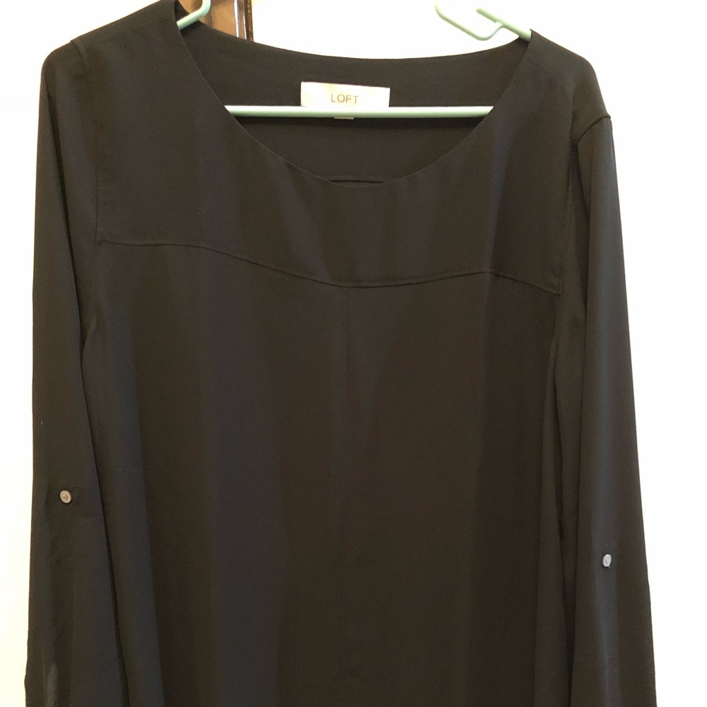 2 Long Sleeve Loft Blouses